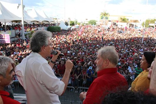 Ricardo e Lula em Monteiro