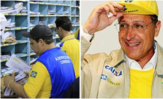 Alckmin defende a privatização dos Correios