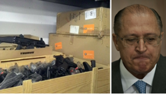 Alckmin comprou 6 mil metralhadoras estragadas