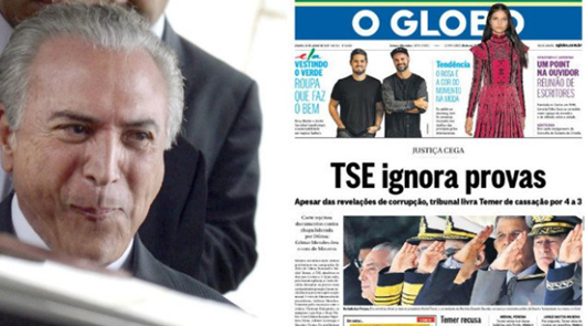 Globo condena TSE