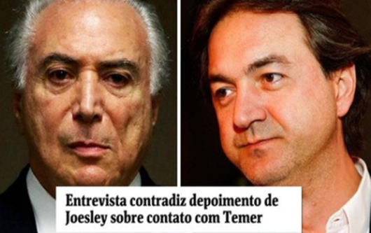 Para salvar Temer, Folha tenta anular delação de Joesley
