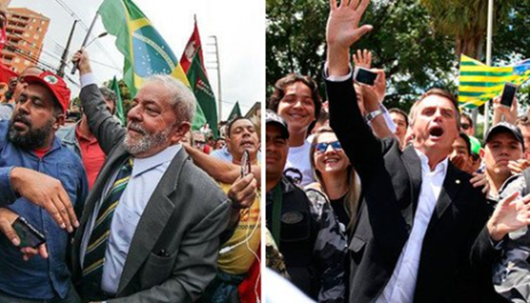 Pesquisa aponta 2º turno entre Lula e bolsonaro
