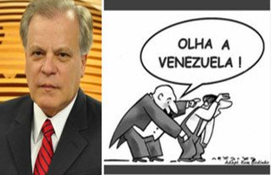 Chico Pinheiro, da Globo, explica a ‘crise na Venezuela’ para comedores de alfafa
