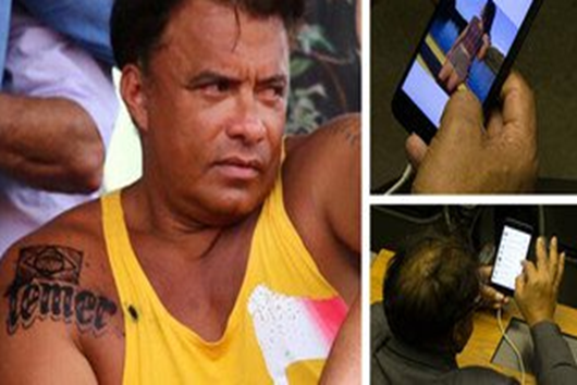 Deputado que tatuou 'Temer' passou sessão pedindo fotos de 'bunda' para mulheres