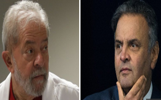 MP desarquiva ação contra Lula no dia em que a PF isentou Aécio