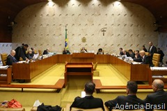 Brasília - Sessão plenária do Supremo Tribunal Federal (STF) para julgar o habeas corpus do ex-ministro Antônio Palocci (Valter Campanato/Agência Brasil)