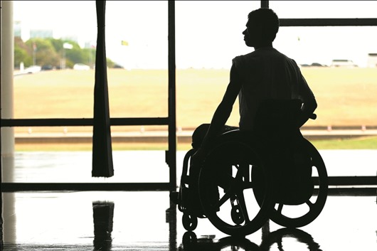 Brasília - O Dia Nacional de Luta das Pessoas Deficientes é comemorado na Câmara dos Deputados com  desfile de modelos com deficiência. (Marcelo Camargo/Agência Brasil)