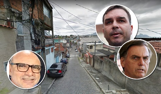 Ex-assessor de Flávio Bolsonaro, que movimentou R$ 1,2 mi, mora em casa pobre no Rio