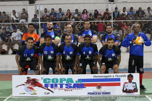 I Copa de Futsal Princesense- homenagem ao goleiro Tevaldo-2