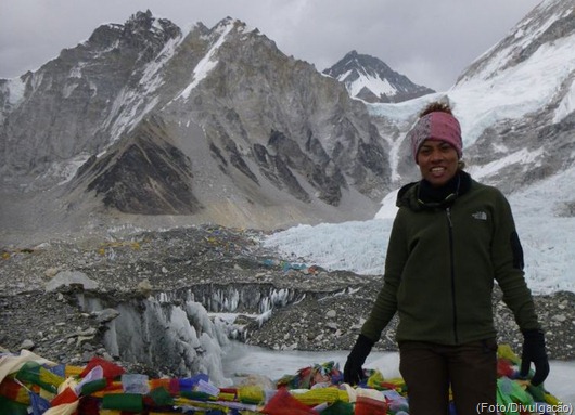 Aretha_acampamento base do Everest