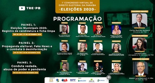 I Congresso Virtual de Direito Eleitoral da Paraíba_ Eleições 2020