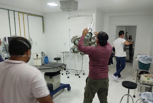 Hospital Regional de Patos_reforma_bloco cirúrgico
