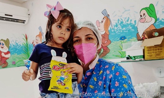 Dia D de vacinação da campanha contra poliomielite e multivacinação_Prefeitura de Princesa Isabe