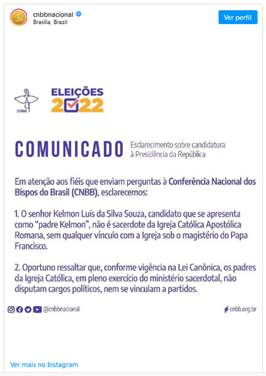 CNBB_comunicado