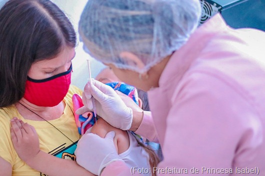 vacina contra Covid-19_crianças_Prefeitura de Princesa Isabel